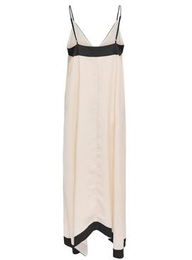 Vestido Only Diana bege para mulher