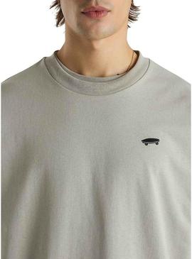 Camiseta Vans Salon Loose cinza para homem.
