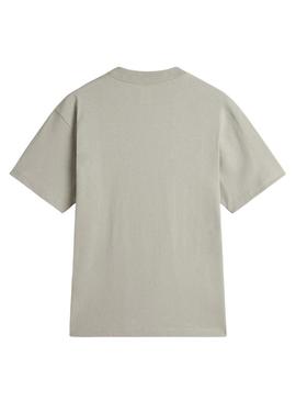 Camiseta Vans Salon Loose cinza para homem.