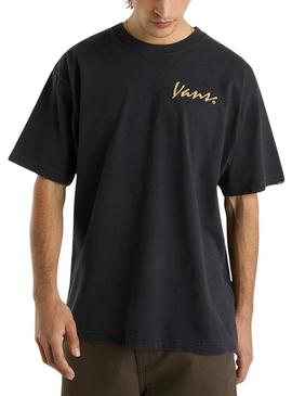 Camiseta Vans Baked preta para homem.