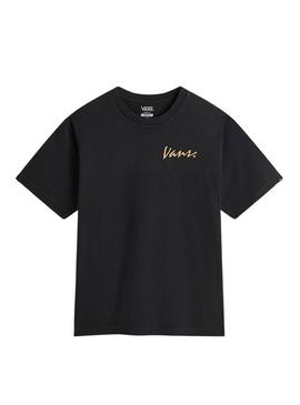 Camiseta Vans Baked preta para homem.