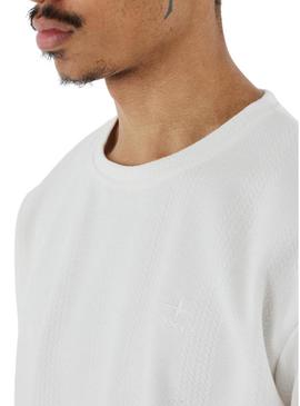 Camiseta Project X Paris em malha branca para homem.