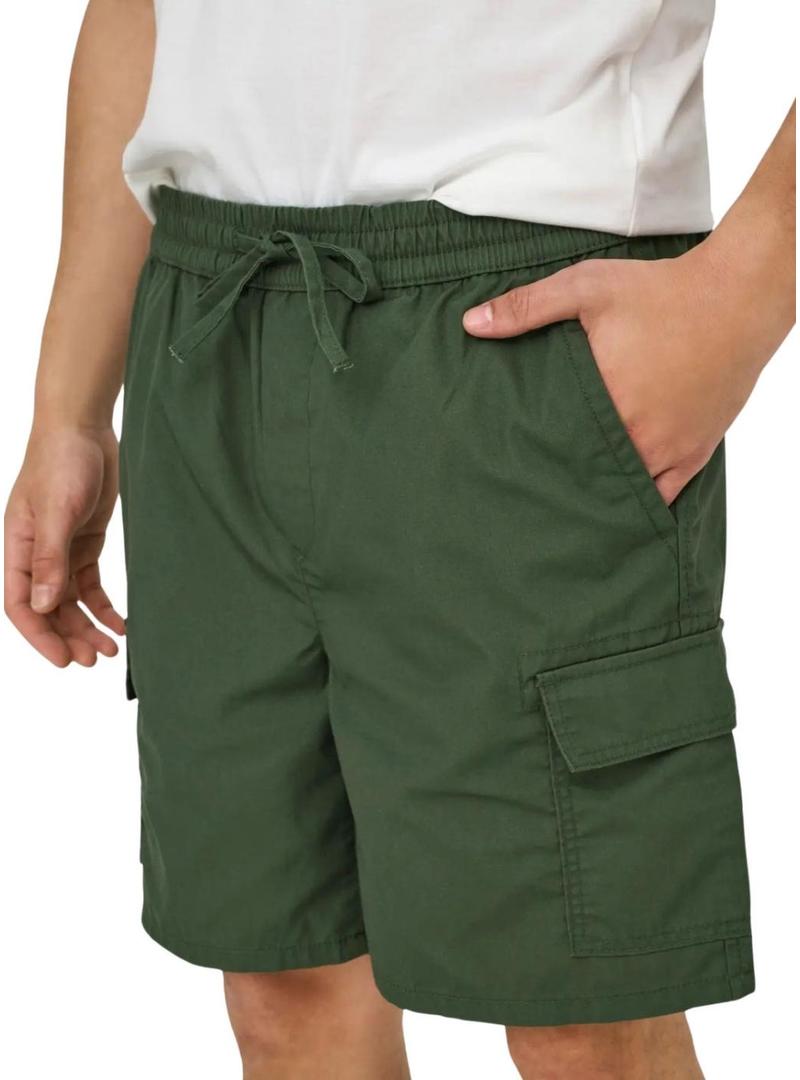  Bermuda Only and Sons Onskal verde para homem