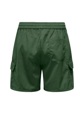  Bermuda Only and Sons Onskal verde para homem