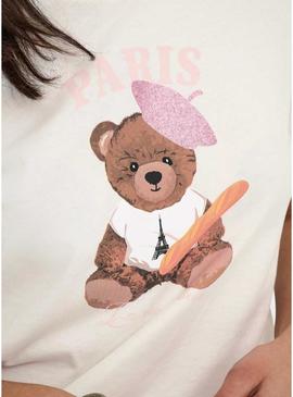 Camisa Only Rosa Paris para mulher.