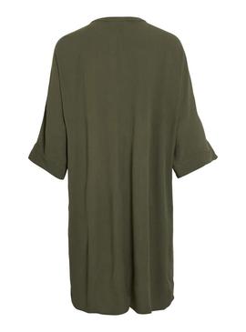 Vestido Vila Vipaliva preto para mulher