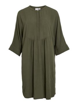 Vestido Vila Vipaliva preto para mulher