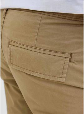 Bermudas Jack and Jones Mateo camelo para homem