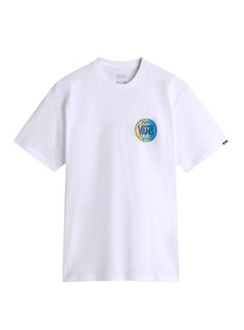 Camiseta Vans Retro branca para homem