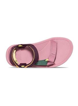 Sandálias Teva Hurricane XLT2 rosa para menina.
