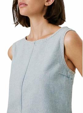 Top Pepe Jeans Bowie denim para mulher