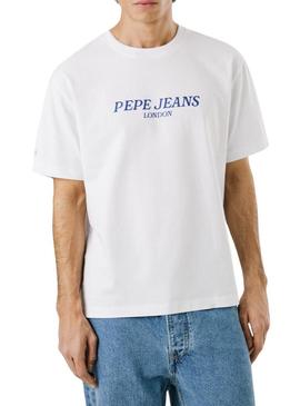 Camisa Pepe Jeans Tadeo branca para homem