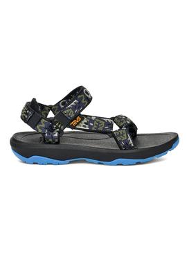 Sandálias Teva Hurricane XT2 Kids preto.