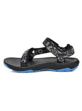 Sandálias Teva Hurricane XT2 Kids preto.