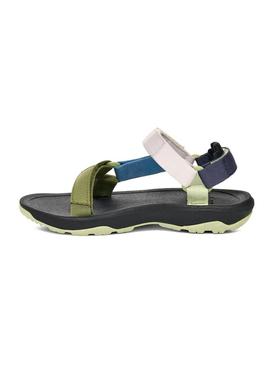 Sandálias Teva Hurricane Kids multicoloridas.