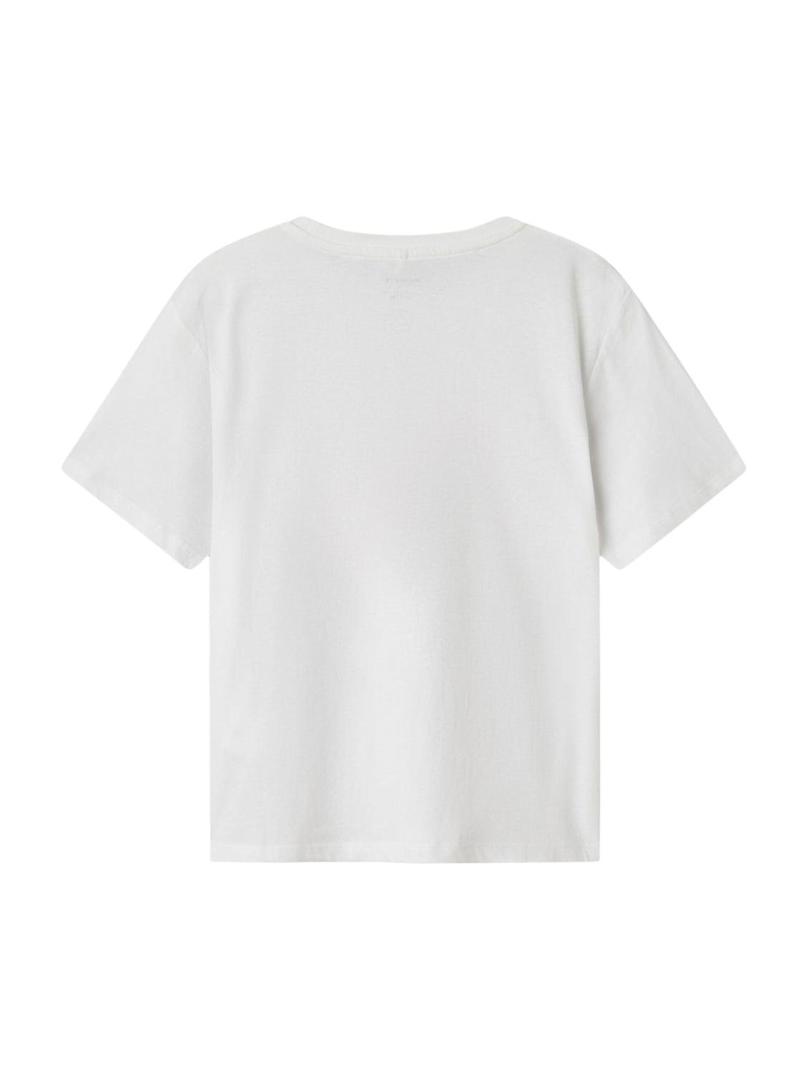 Camisa Name It Jekan branca para menina