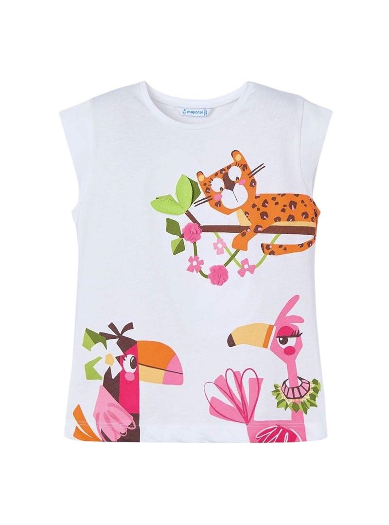 Conjunto Mayoral Zoo rosa para menina da marca  .