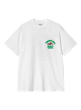Camiseta Carhartt Branco Pronto para Homem