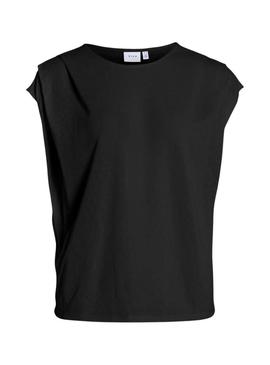 Camisa Vila Vialexis preta para mulher.