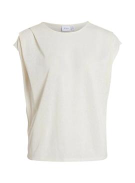 Camisa Vila Vialexis branca para mulher.