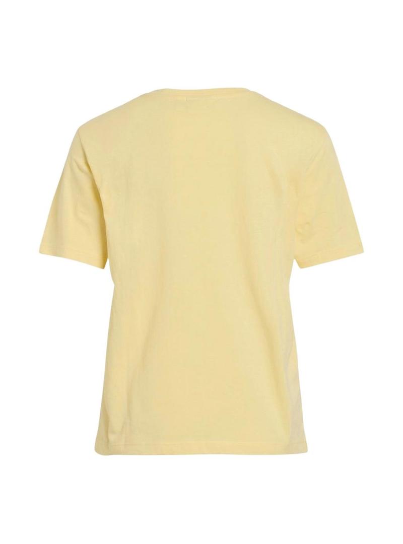 Camisa Vila Visybil amarela para mulher.