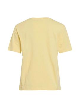 Camisa Vila Visybil amarela para mulher.