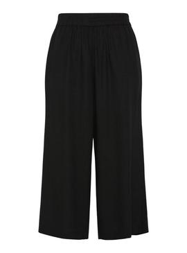 Calça Pieces Pia preta para mulher