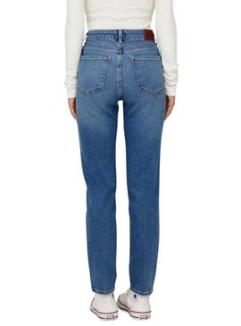 Calça de ganga Only Emily de cintura média para mulher.