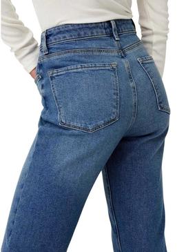 Calça de ganga Only Emily de cintura média para mulher.