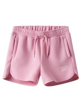 Shorts Name It Jugel rosa para menina