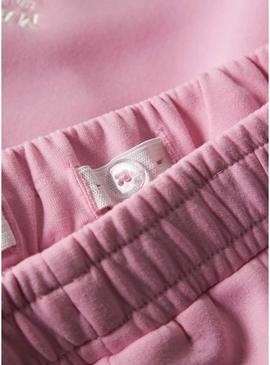 Shorts Name It Jugel rosa para menina