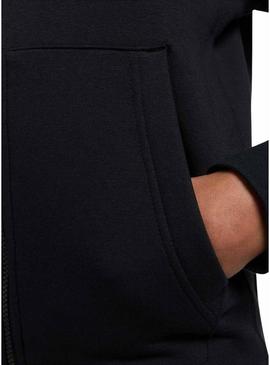 Moletom Nike Club Fleece preto para mulher e homem