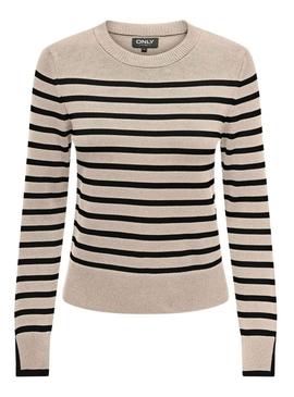 Camisola Jersey Kalana bege apenas para mulher
