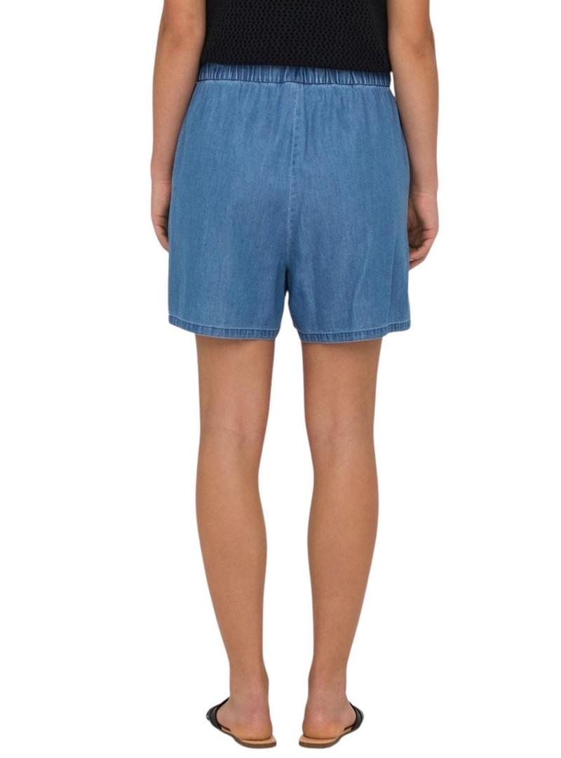 Bermudas Only Bea denim para mulher.