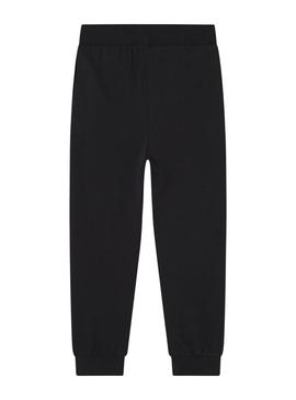 Jogger Nome It Vian preto para menino.