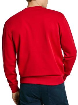 Moletom Pepe Jeans Duke vermelho para homem