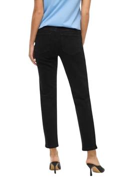 Calça jeans Vila Vialice preta para mulher