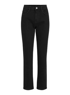 Calça jeans Vila Vialice preta para mulher
