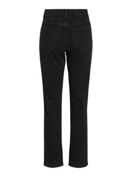 Calça jeans Vila Vialice preta para mulher
