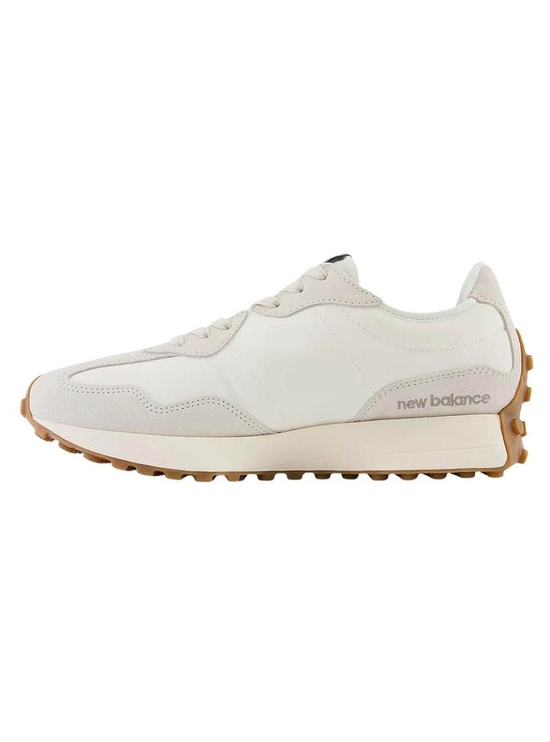 Sapatilhas New Balance 327 branco e azul para mulher
