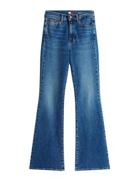 Calça de ganga Tommy Jeans Sylvia flare para mulher
