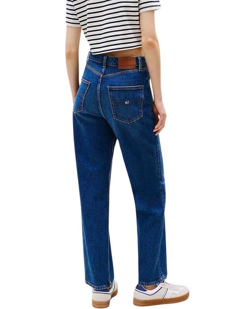 Calça de ganga Tommy Jeans Layla slim para mulher