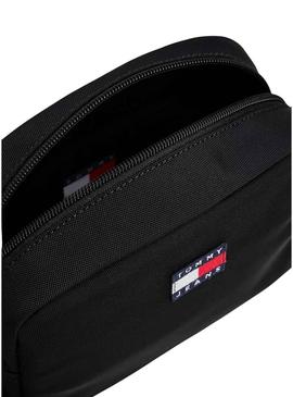 Bolsa Tommy Jeans Essential Daily Crossover azul marino para mujer.