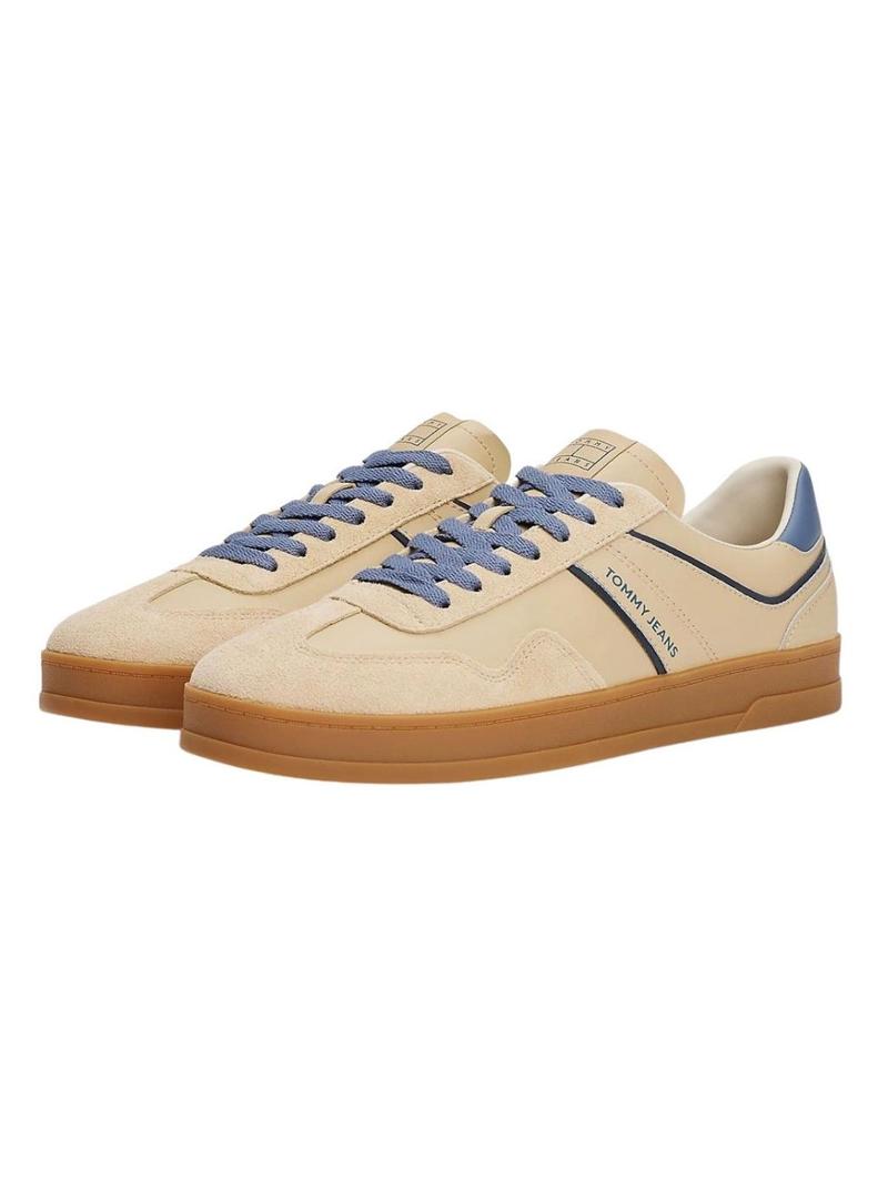 Sapatilhas Tommy Jeans The Greenwich amarelo para homens.