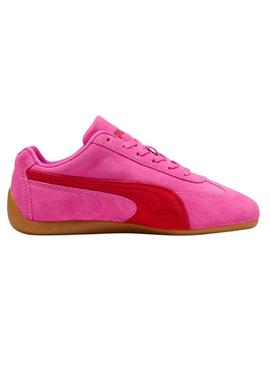 Sapatilhas Puma Speedcat OG fúcsia e vermelho para mulher.