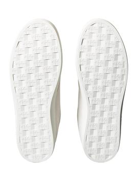 Sapatilhas Calvin Klein Jeans Classic Cupsole branco para homem.