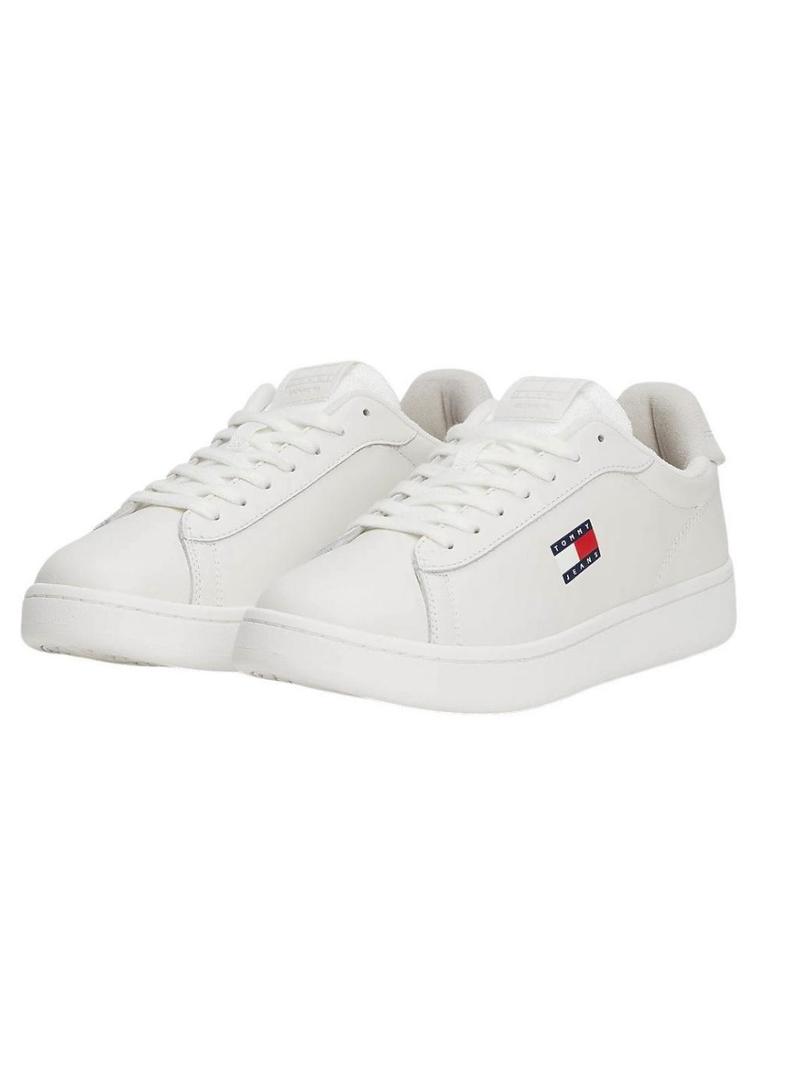 Sapatilhas Tommy Jeans Archive 98 branco para mulher.