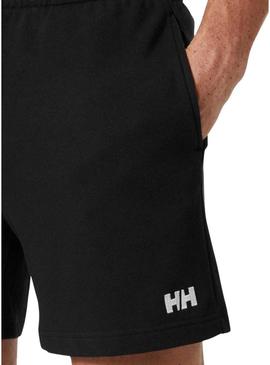 Bermudas Helly Hansen Terry preto para homem
