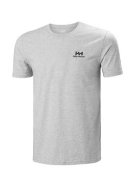 Camiseta Helly Hansen Nord cinza para homem.