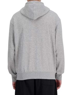 Jaqueta New Balance Sport cinza para homem.